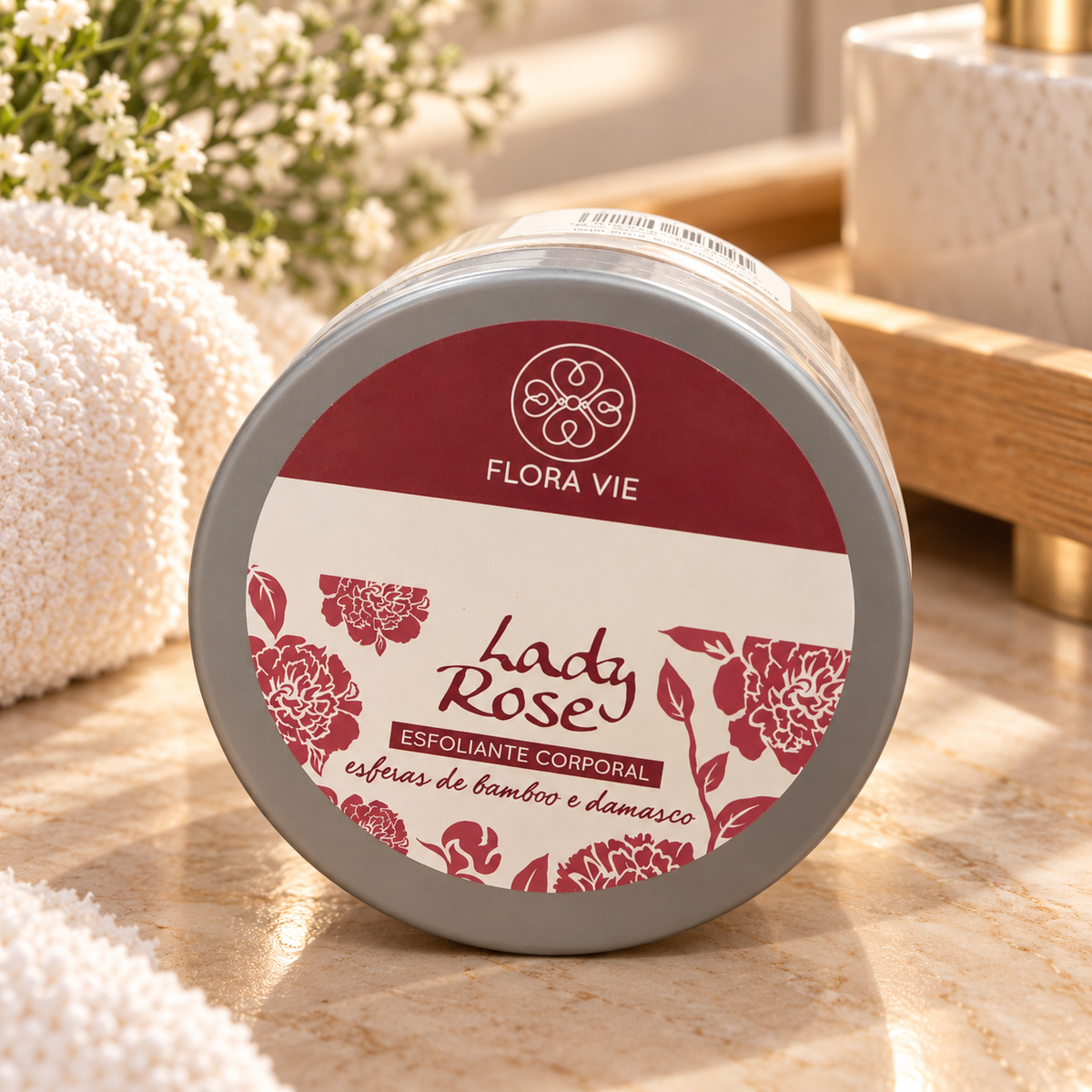 ESFOLIANTE CORPORAL 200G LADY ROSE