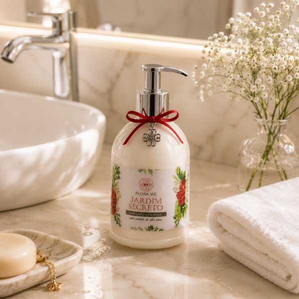 EMULSAO CORPORAL 380ML JARDIM SECRETO