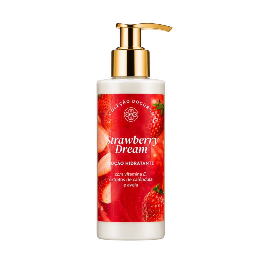 LOCAO HIDRATANTE 250ML STRAWBERRY DREAM
