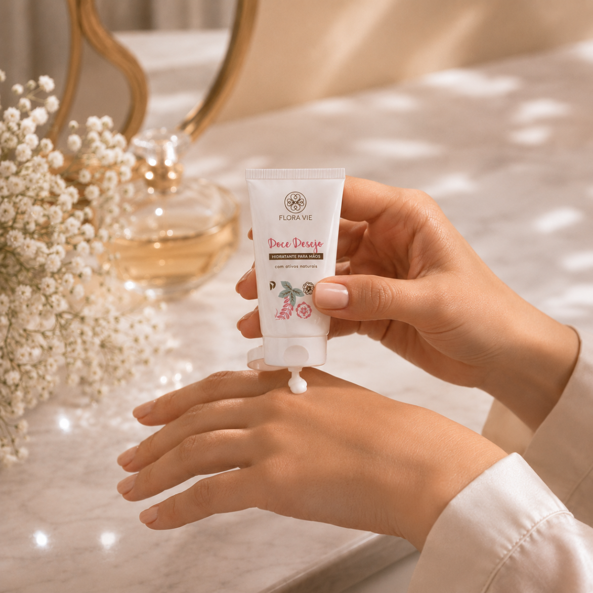 HIDRATANTE PARA MAOS 60ML DOCE DESEJO