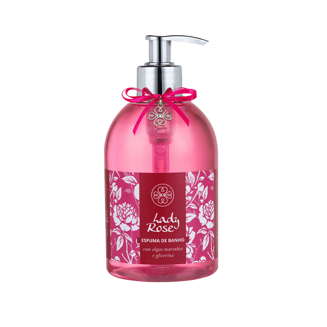 ESPUMA DE BANHO 380ML LADY ROSE