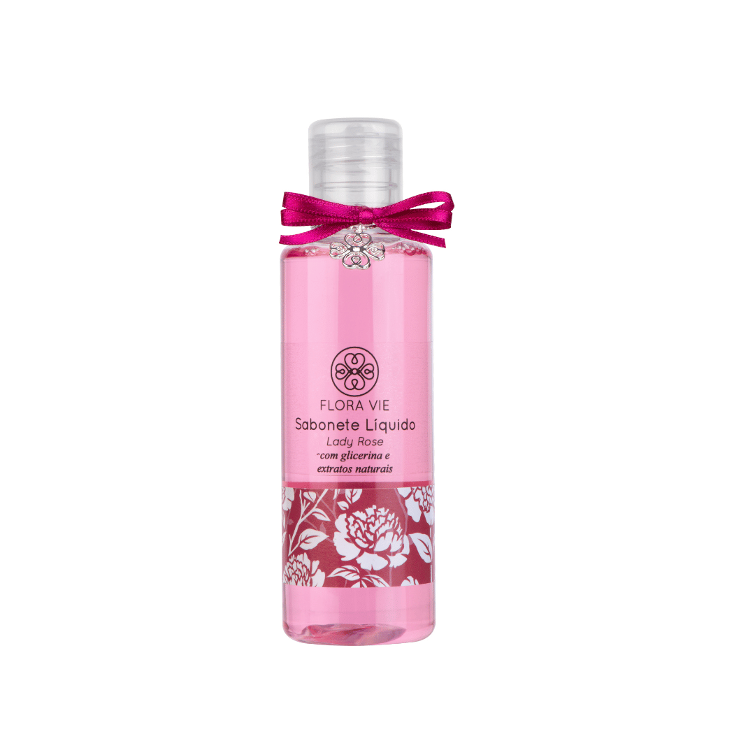 SABONETE LIQUIDO 140ML LADY ROSE