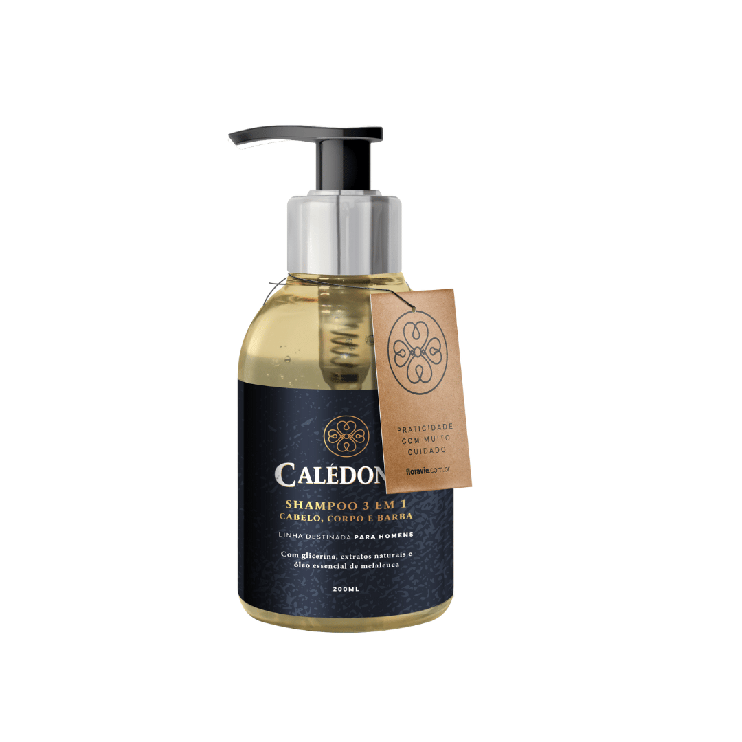 SHAMPOO 3 EM 1 200ML CALEDONIE