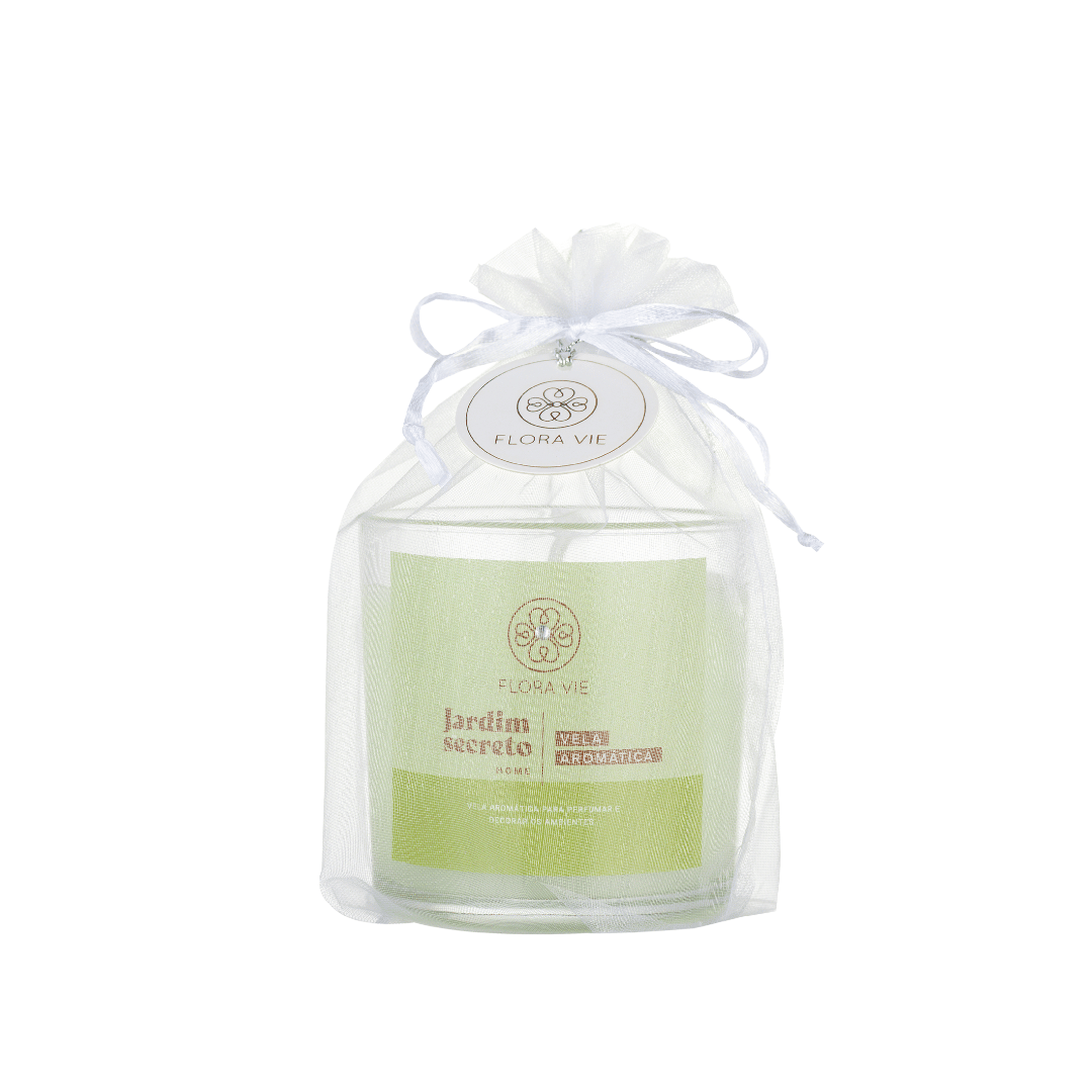 VELA PERFUMADA 175G JARDIM SECRETO