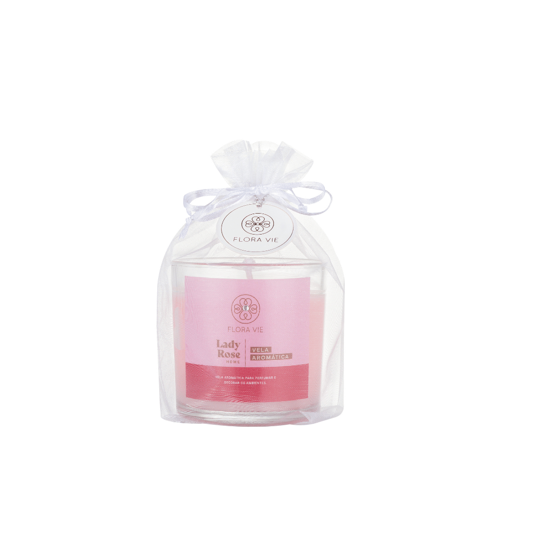 VELA PERFUMADA 175G LADY ROSE