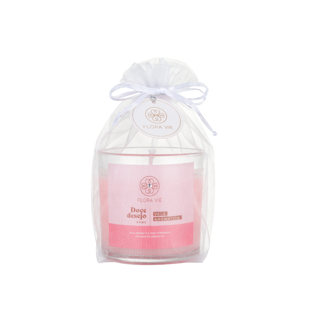 VELA PERFUMADA 175G DOCE DESEJO