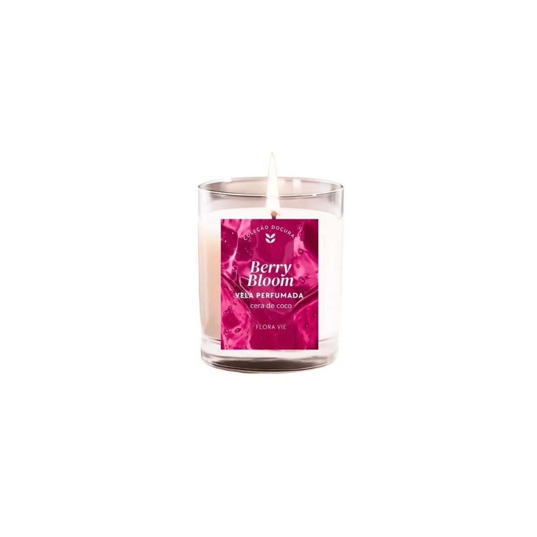 VELA PERFUMADA 70G BERRY BLOOM