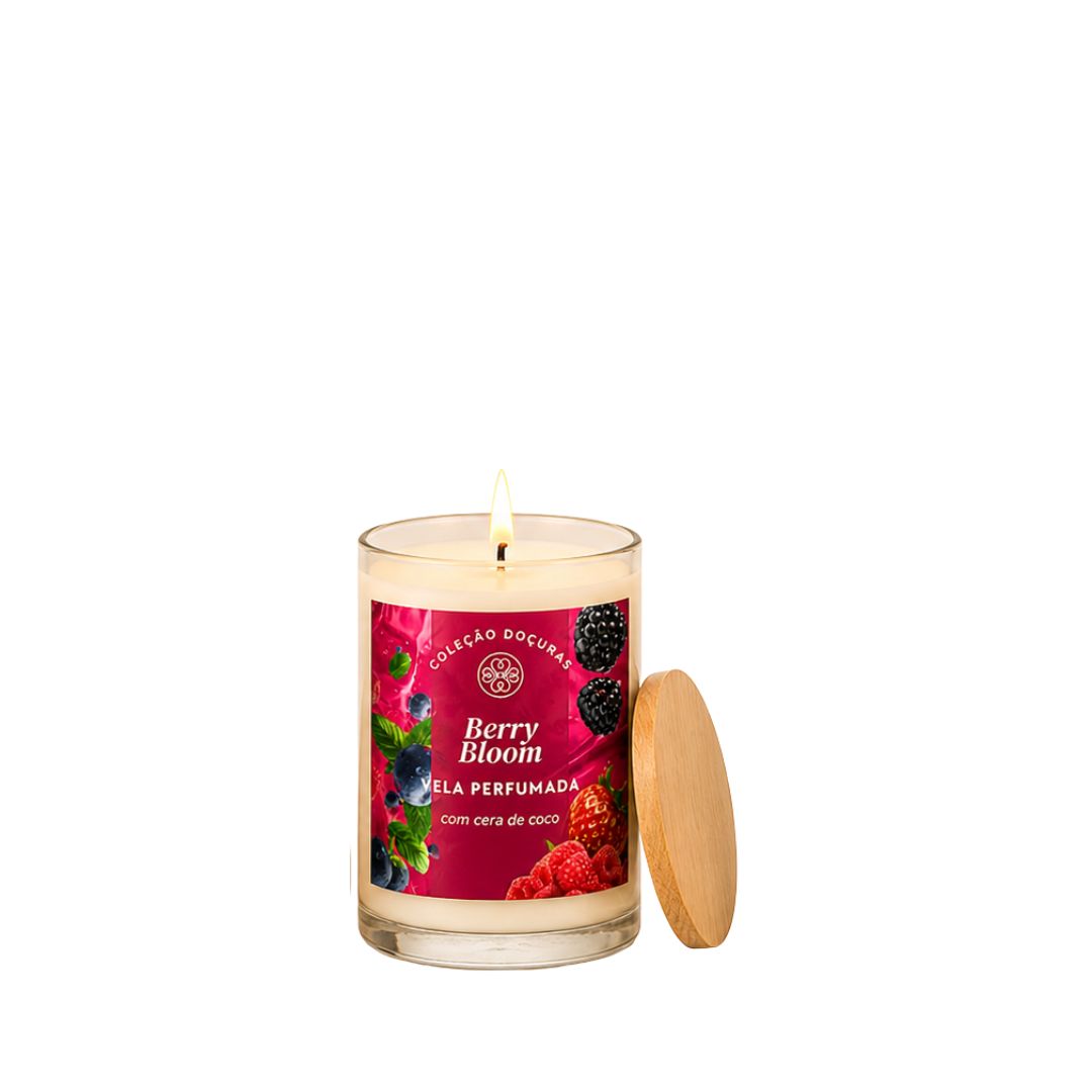 VELA PERFUMADA 70G BERRY BLOOM