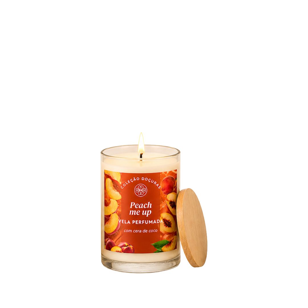 VELA PERFUMADA 70G PEACH ME UP