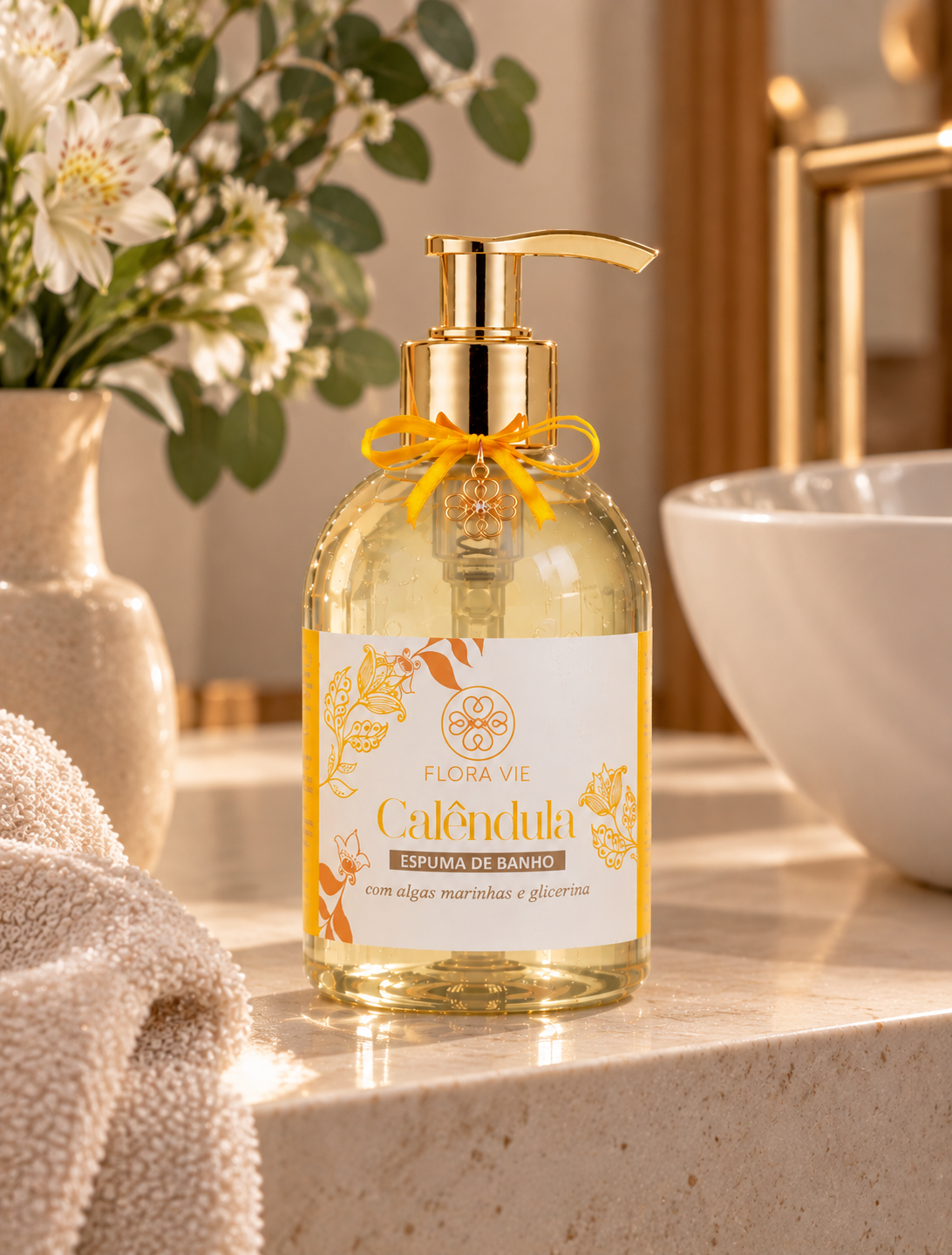 ESPUMA DE BANHO 380ML CALENDULA