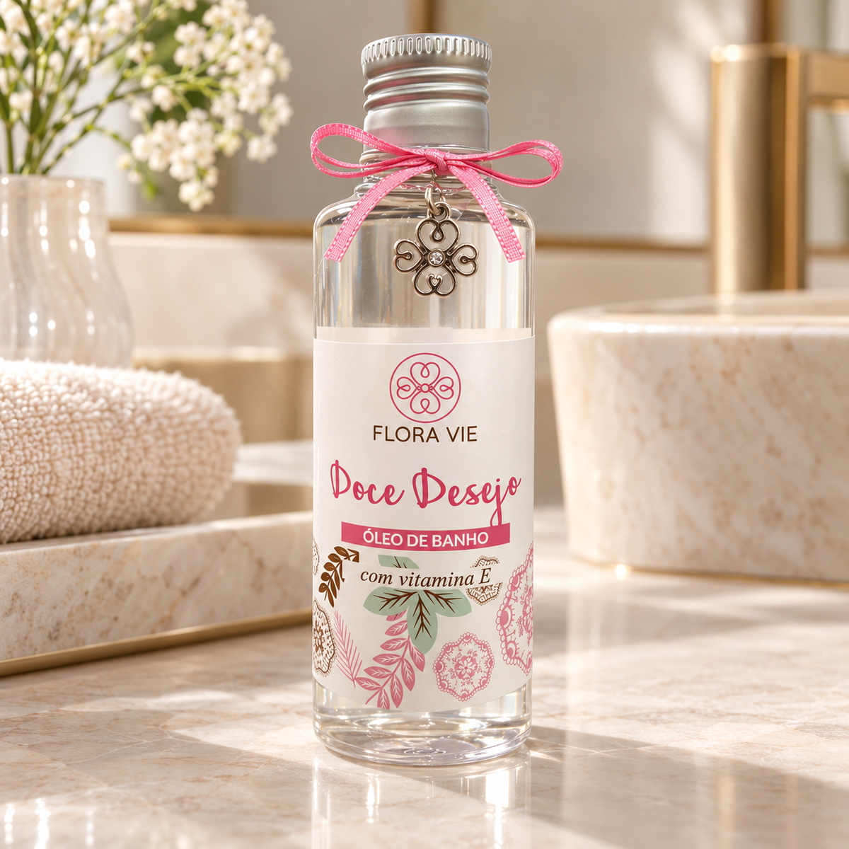 OLEO DE BANHO 140ML DOCE DESEJO