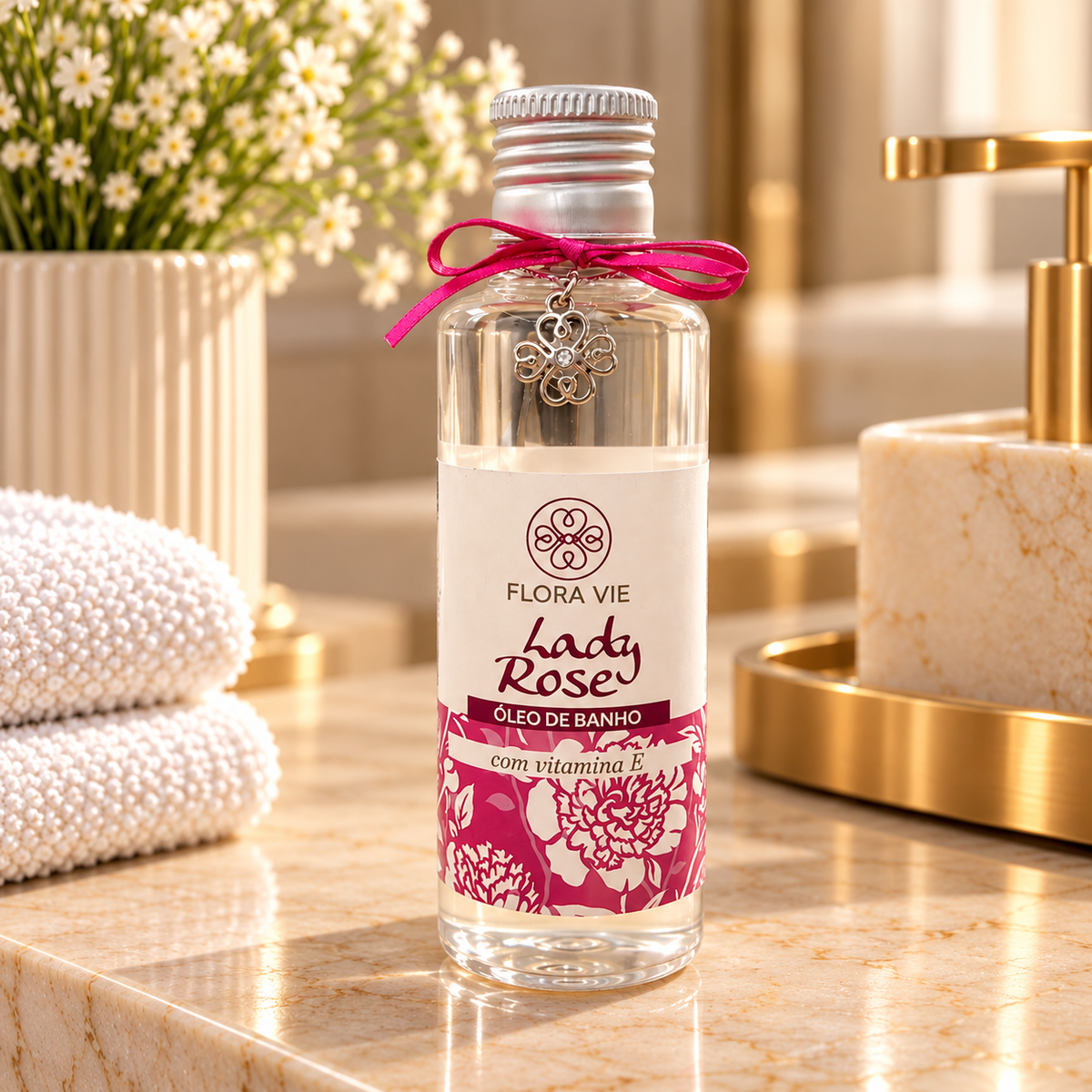 OLEO DE BANHO 140ML LADY ROSE